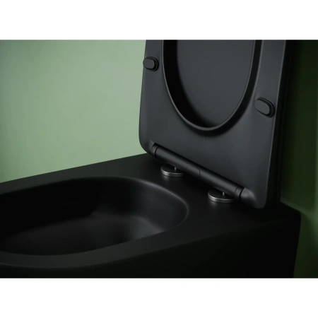 Подвесной унитаз Ceramicanova Uno Rimless CN11001TMB торнадо