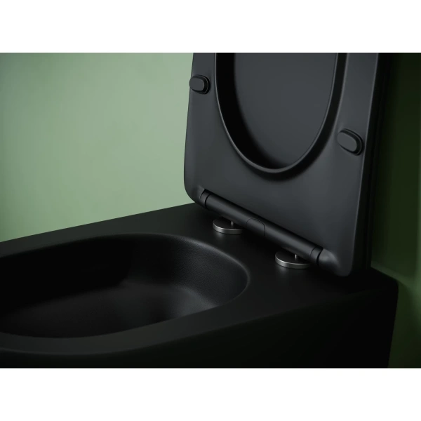 Подвесной унитаз Ceramicanova Uno Rimless CN11001TMB торнадо