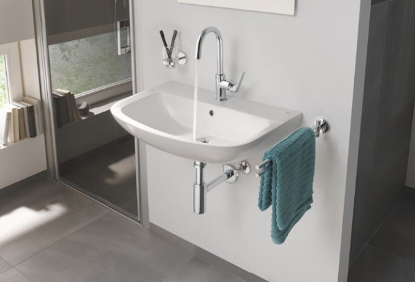 Смеситель для раковины Grohe BauFlow 23753 000 (23753000) хром