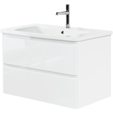 База под раковину BelBagno  ALBANO-CER-1050-2C-SO-BL подвесная Bianco Lucido