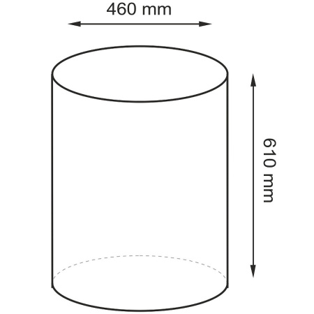 Корзина для белья WasserKRAFT Mosel WB-460-L