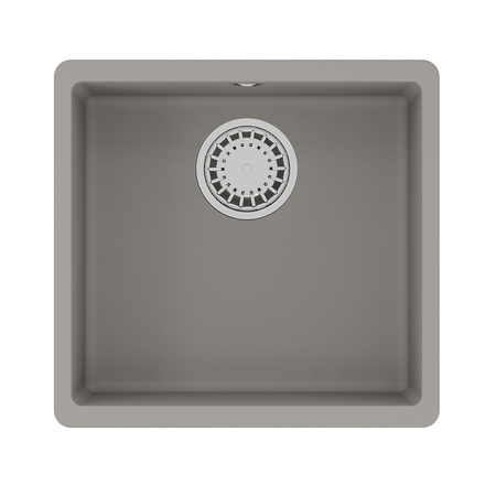 Кухонная мойка Lemark SINARA 440-U  грей 9910069
