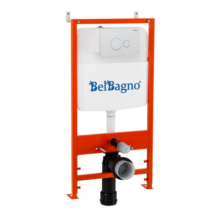 Комплект унитаза с инсталляцией BelBagno BB5177CH-TOR/SC/BB026/BB082BL
