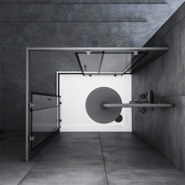 Душевой уголок (100х80) Am.Pm Gem W90G-404-100280-BT