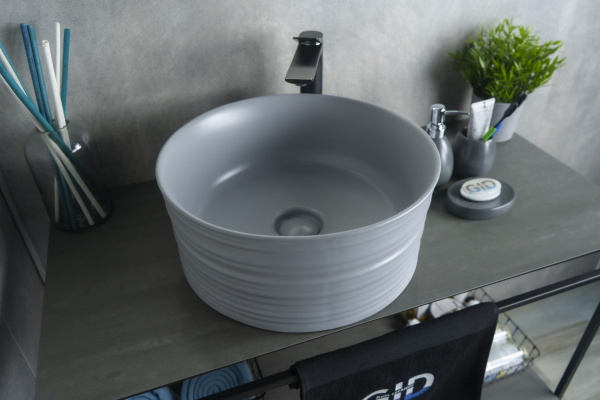 Раковина накладная (41х41) Gid Gm969