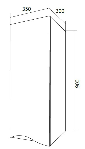 Шкаф  1Marka Этюд 35П У25502