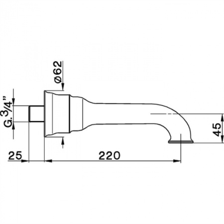 Излив Cisal AR00024221