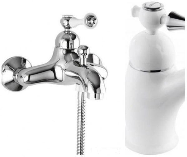 Смеситель для ванны Cezares Margot MARGOT-VM-BLC