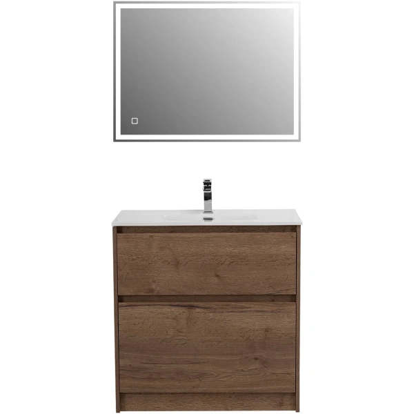 Тумба под раковину BelBagno Kraft 70 KRAFT39-700/390-2C-PIA-RT Rovere Tabacco