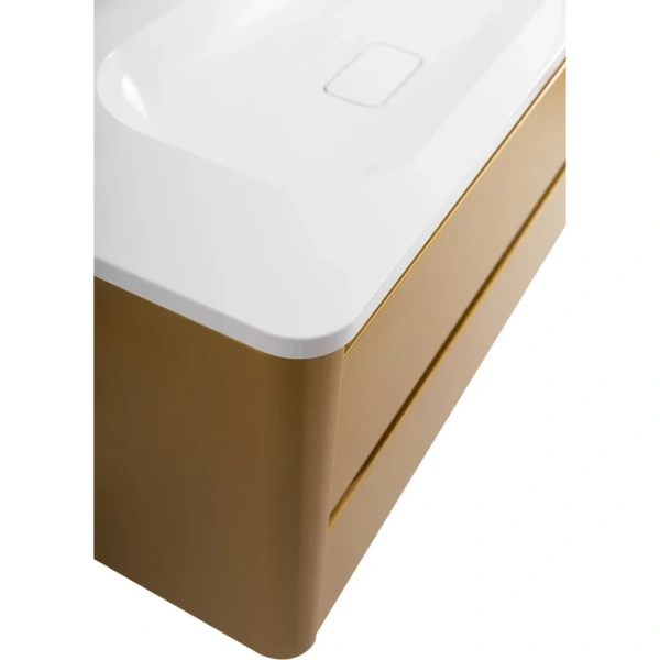 Тумба под раковину Cezares RELAX-1000-2C-SO-BORO-P золотой матовый