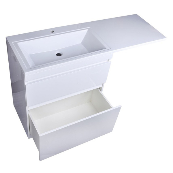 Тумба под стиральную машину напольная Style Line Даллас СС-00002303 белый