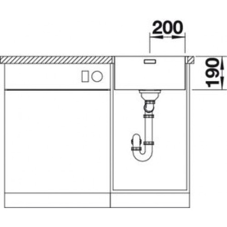 Кухонная мойка Blanco Andano 400-IF/A 522993