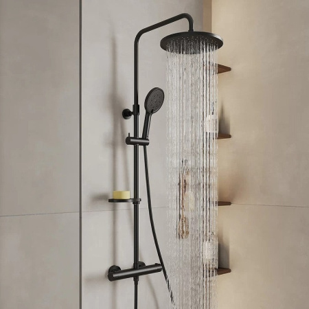 Душевая система Milardo Ideal Spa ILSBLTHM89