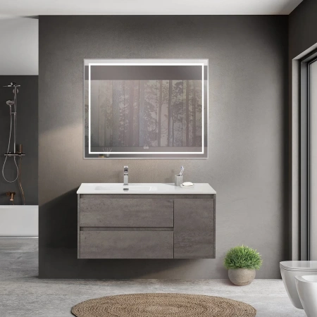 Тумба под раковину BelBagno Kraft 100 KRAFT-1000-2C-1A-SO-CG-L
