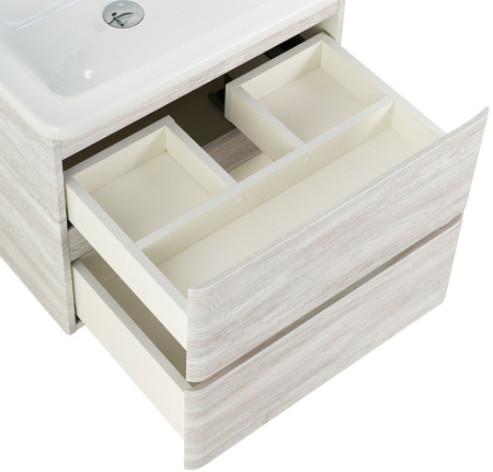 База под раковину BelBagno ALBANO-CER-500-2C-SO-RVB подвесная Rovere Vintage Bianco