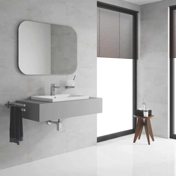 Смеситель для раковины однорычажный Grohe Eurocube 23446 000 (23446000) хром 