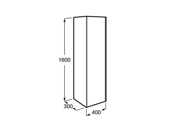 Пенал Roca Inspira 857004403 левая