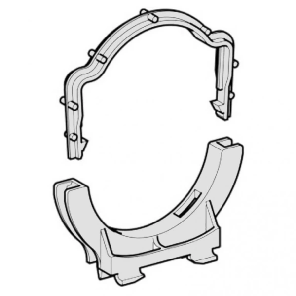 Хомут Geberit для фанового отвода для унитаза 240.401.00.1