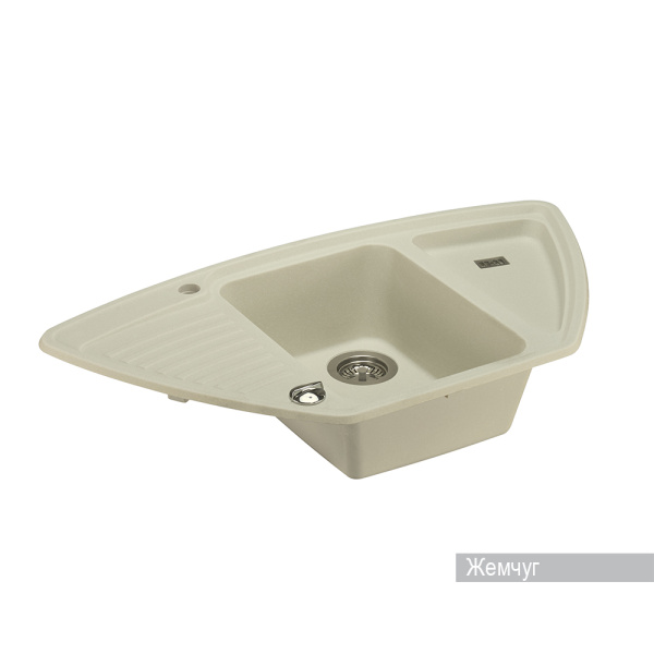 Кухонная мойка Aquaton Лория 1A715032LR240 жемчуг