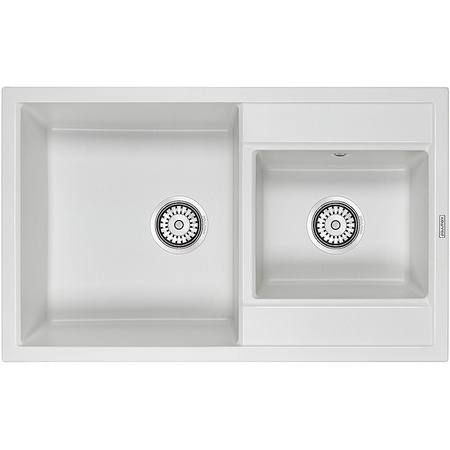 Кухонная мойка Paulmark  Tandem PM238250-WH белый