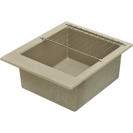 Кухонная мойка Aquaton Линеа 43 1A732932LW250 серый шелк