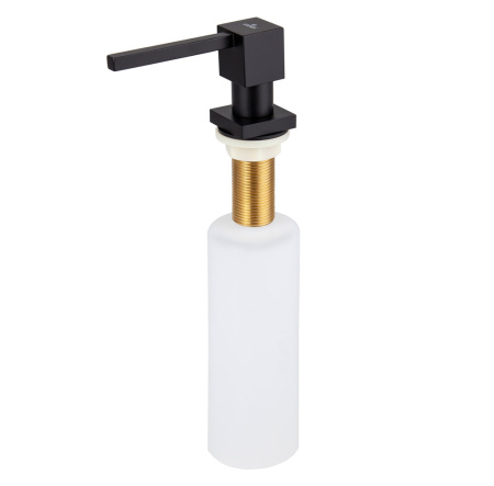 Дозатор встраиваемый в мойку KAISER KH-3029, черный матовый