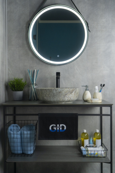 Раковина накладная (41,5х41,5) Gid Mnc498