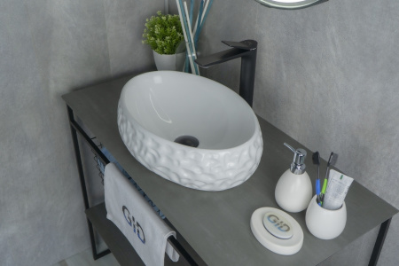 Раковина накладная (48х34) Gid 9030wf