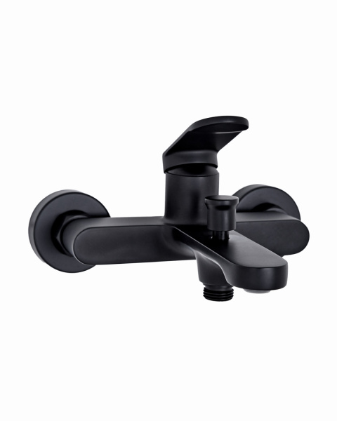 Смеситель для ванны однорычажный Orange Vesper M10-100b черный
