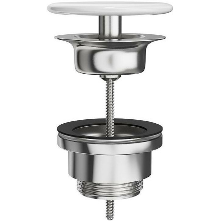 Донный клапан Kerama Marazzi DRR.1/WHT белый глянец