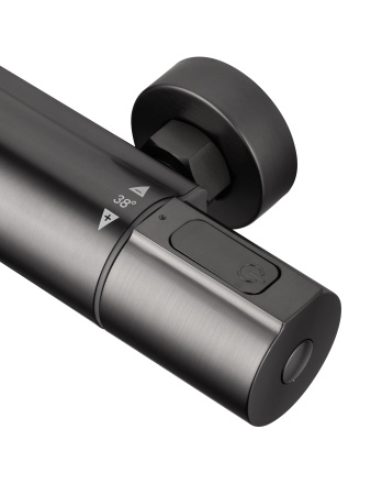 Смеситель для душа с термостатом WONZON & WOGHAND INN 2, темный графит WW-A2006-A-BGG