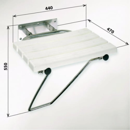 Сиденье для душа Bemeta Help 301102181