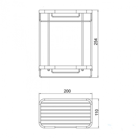 Полка для ванной Novaservis Metalia 6073.0
