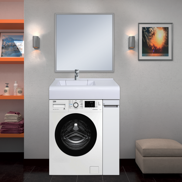 Тумба под стиральную машину Misty Амур 19 Э-Аму01019-01Пр