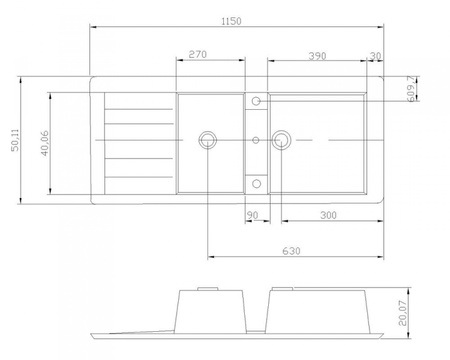 Кухонная мойка Акватон Торина двойная,розовая 1A712032TR110