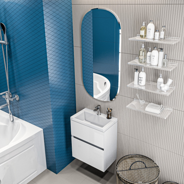 Тумба с раковиной Marka One Bumble 60П У90670