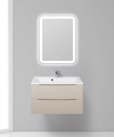 База под раковину подвесная BelBagno MARINO-800-2C-SO-CO-P Crema Opaco