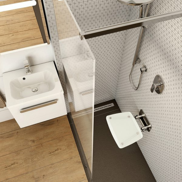 Сиденье для душа Ravak Ovo B II Opal B8F0000052