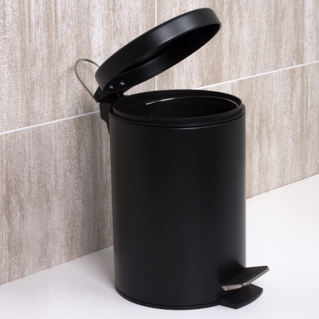 Мусорное ведро 5л WasserKRAFT K-635BLACK