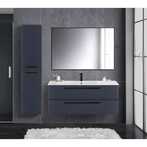 Тумба под раковину Cezares ECO-CER-1200-2C-SO-GR-P Grafito без ручек