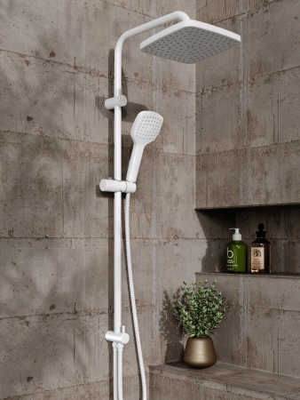 Душевая стойка Orange O-Shower OW04w белый