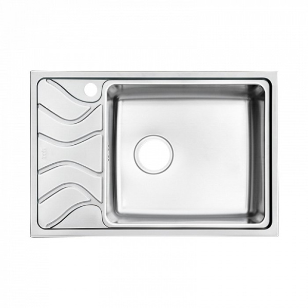 Кухонная мойка, нержавеющая сталь iddis Reeva REE71SRi77, сталь