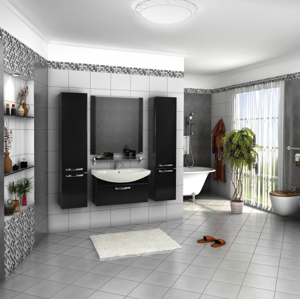 Тумба с раковиной Акватон Ария 80 1A1417K0AA950