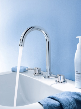 Смеситель для раковины на три отверстия, DN 15 Grohe Concetto 20216 001 (20216001)
