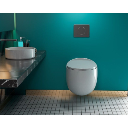 Унитаз подвесной безободковый Art&Max Forli AM020CHR (без сиденья)