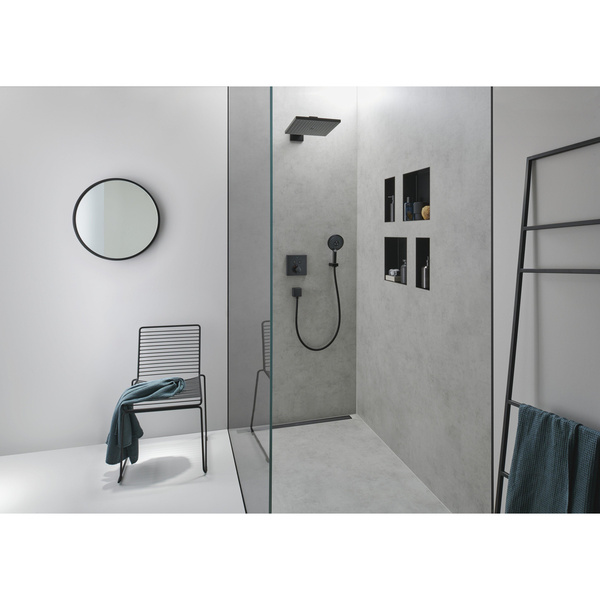 Ручной душ Hansgrohe Raindance Select S 120 3jet EcoSmart 26531670 черный матовый