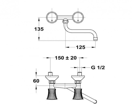 Смеситель для мойки Mofem Spektrum 142-0037-20