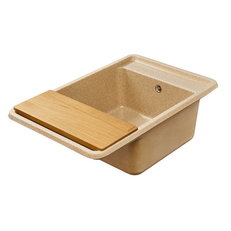 Кухонная мойка Aquaton Беллис 78 1A725032BS220 песочный