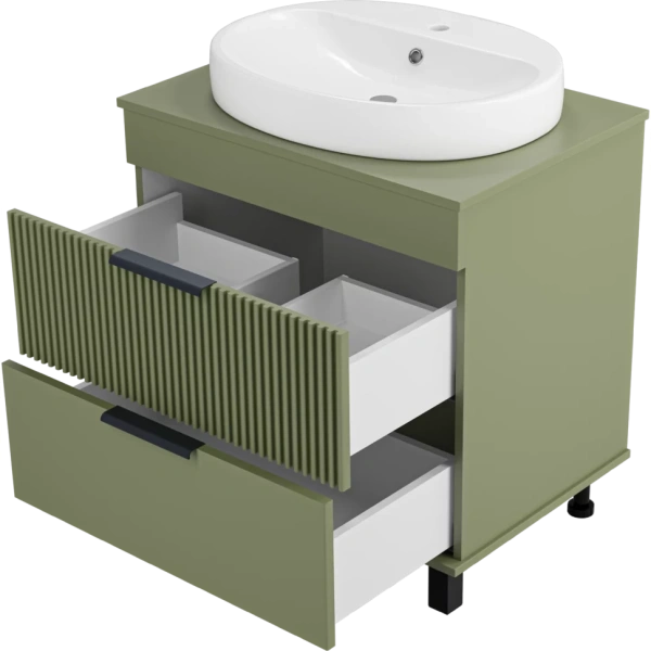 Тумба с раковиной раковину Brevita Enfida 70  УТ000022839