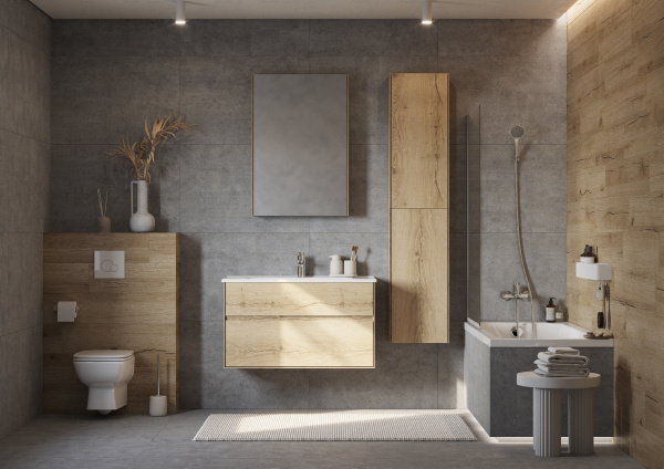 Тумба с раковиной Aquaton Либерти 100 1A2796K0LYC70